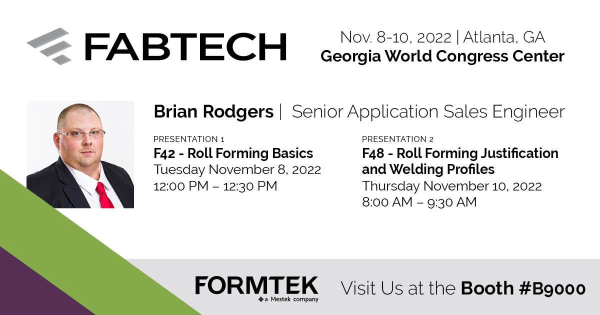 Fabtech 2022 Speakers Social Media FB _ Rodgers