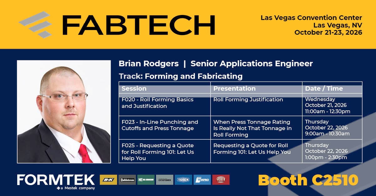 Formtek-FabTech-2026-Speakers-Brian-Rodgers-Social-Media-linkedin-1