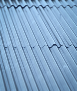 corrugated metal roof